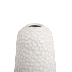 Present Time Carve Ceramic Vase Wide